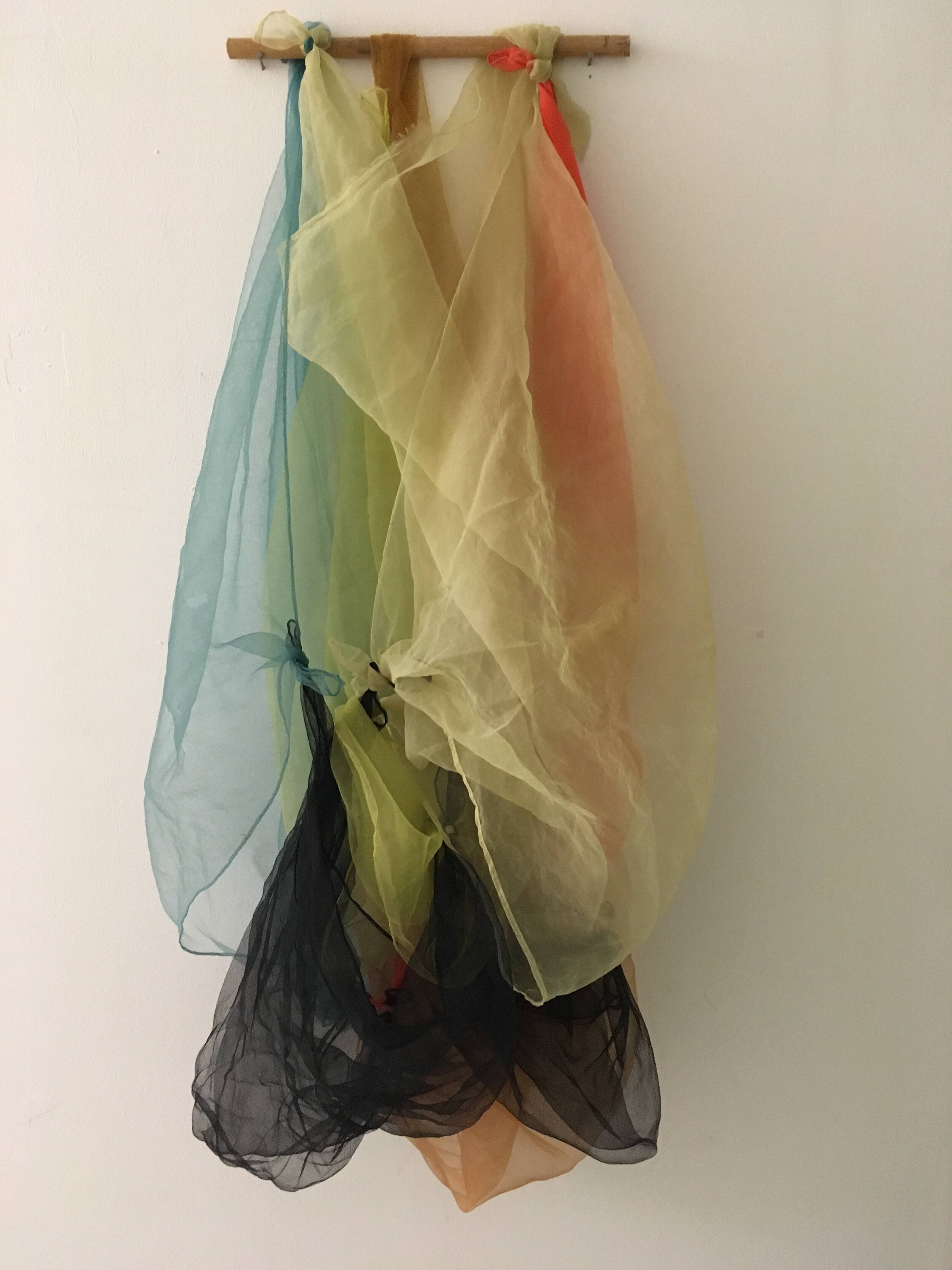 Jana Valencic, Documenting home, mothers scarves, 2 0f 3.JPG